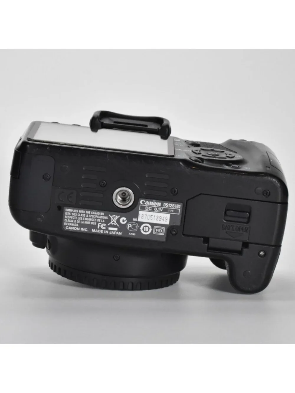 Canon EOS XSi/450D DSLR Digital Camera Canon 18-55mm IS Lens 25,789 Clicks